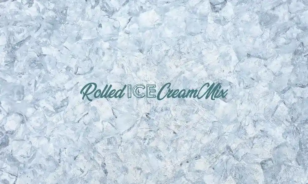 What is Chewy Ice? Rolled Ice Cream Mix